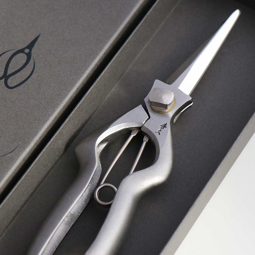 Секатор из нержавеющей стали Hidehisa Snips 200мм - T-527