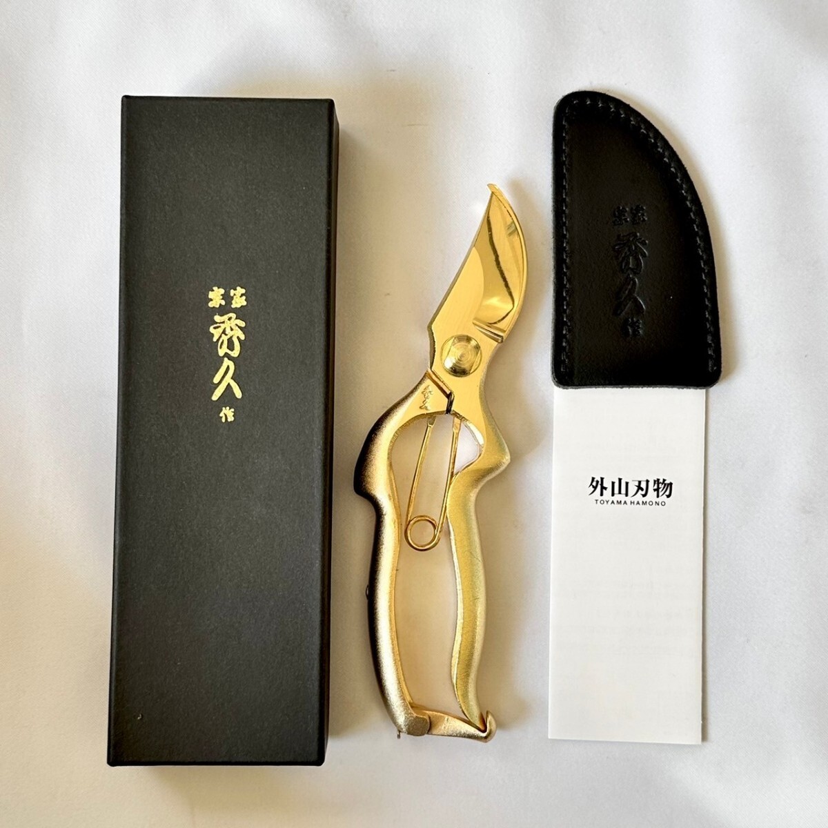 Секатор кованный Hidehisa GOLD 165мм, тип B - T-30